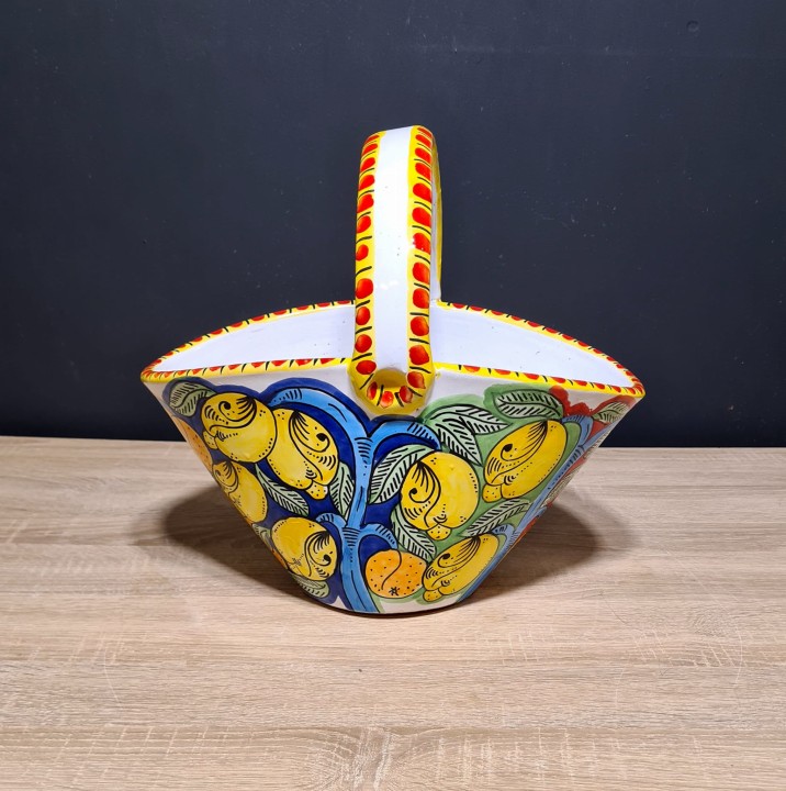 koszyk 35cm z motywem cytryn ceramiczny doniczka 2.jpg