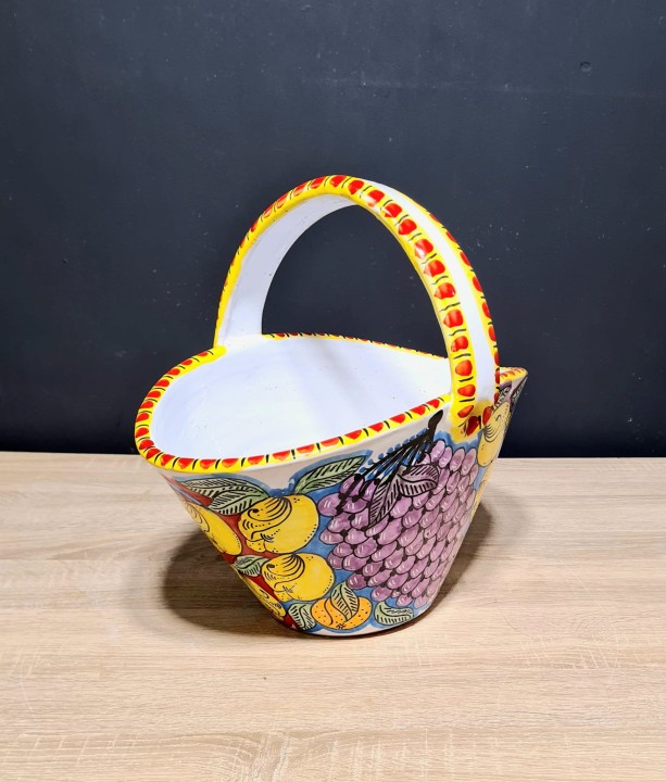 koszyk 35cm z motywem cytryn ceramiczny doniczka 3.jpg