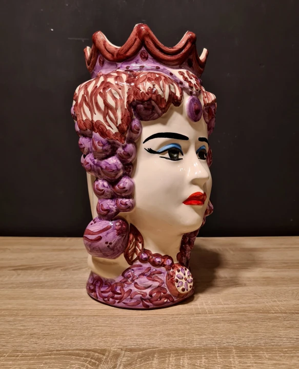 glowa maura teste di moro 32cm zenska fioletowa  5.jpg