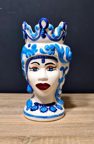 glowa maura teste di moro 35cm zenska niebieska.jpg