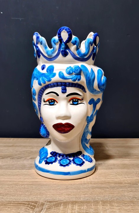 glowa maura teste di moro 35cm zenska niebieska.jpg