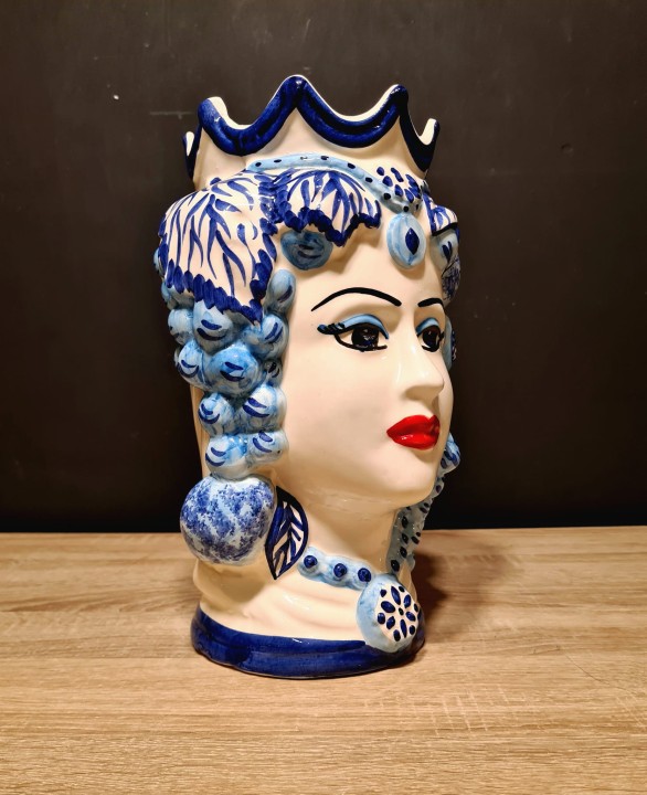 glowa maura teste di moro 32cm zenska blekitna.jpg