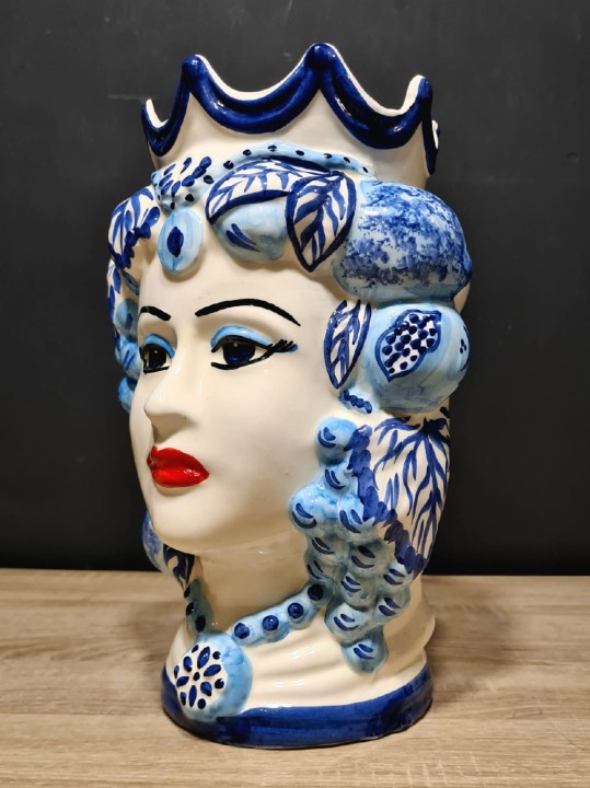 glowa maura teste di moro 32cm zenska blekitna 6.jpg