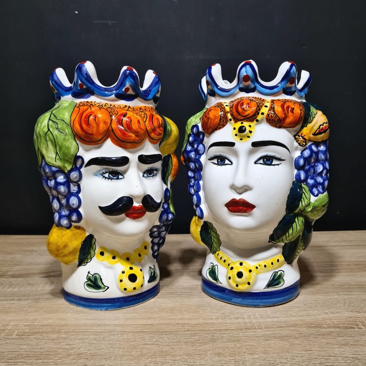 glowa maura teste di moro 35cm meska zenska owoce komplet.jpg