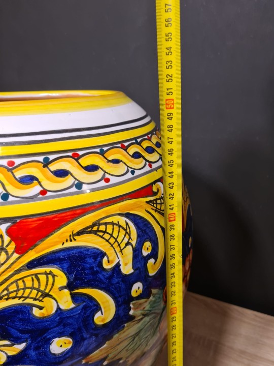 piekna donica xxl 50cm wysokosci motyw owocow sycylijskich 10.jpg
