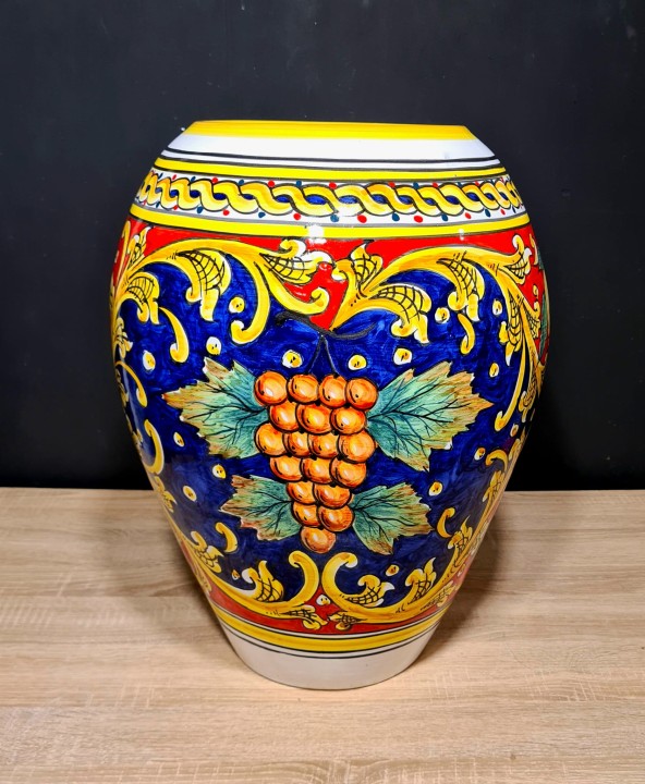 piekna donica xxl 50cm wysokosci motyw owocow sycylijskich 6.jpg