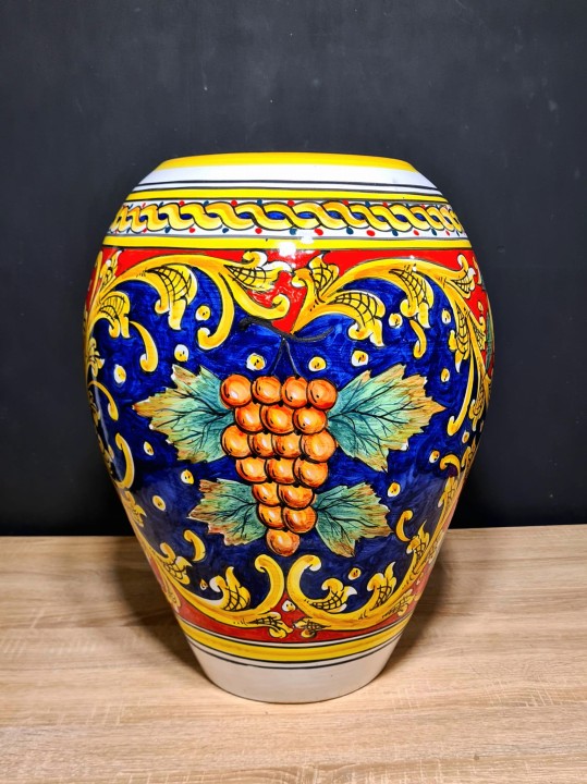 piekna donica xxl 50cm wysokosci motyw owocow sycylijskich 7.jpg