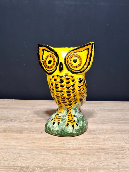ceramiczna sowa ozdoba na połke.jpg