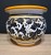 donica ceramiczna 25cm wysokosci czarno-zółta wzorzysta 2.jpg