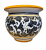 donica ceramiczna 25cm wysokosci czarno-zółta wzorzysta tlo 2.png