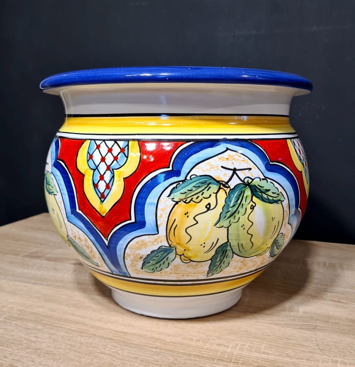 donica ceramiczna 25cm wysokosci cytryny niebieska czerwona.jpg