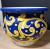 donica ceramiczna recznie malowana 25cm wysokosci. wzory granatowo zlote 5.jpg