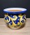 donica ceramiczna recznie malowana 25cm wysokosci. wzory granatowo zlote 3.jpg