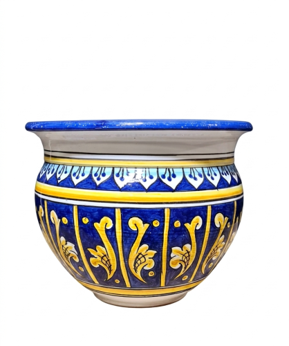 donica ceramiczna recznie malowana 25cm wysokosci. wzory na granatowym tle 4.jpg tlo.png
