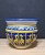 donica ceramiczna recznie malowana 25cm wysokosci. wzory na granatowym tle.jpg