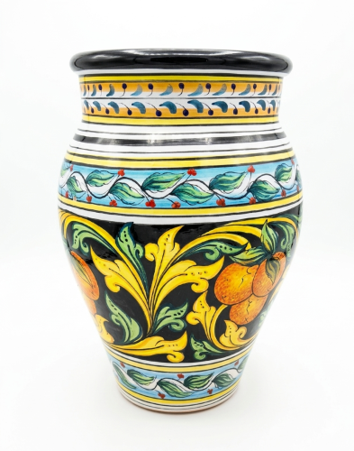 donica ceramiczna recznie malowana 50cm wysokosci sycylijska z motywem pomaranczy 2.jpg tlo.png
