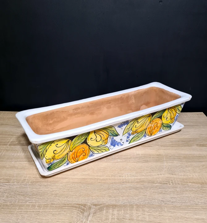 doniczka ceramiczna parapetowa sycylijska 60cm z motywem cytryn 5.jpg