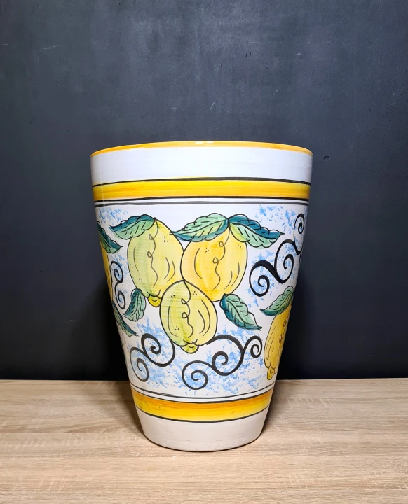 doniczka ceramiczna sycylijska 40cm wysokosci z motywem cytryn.jpg