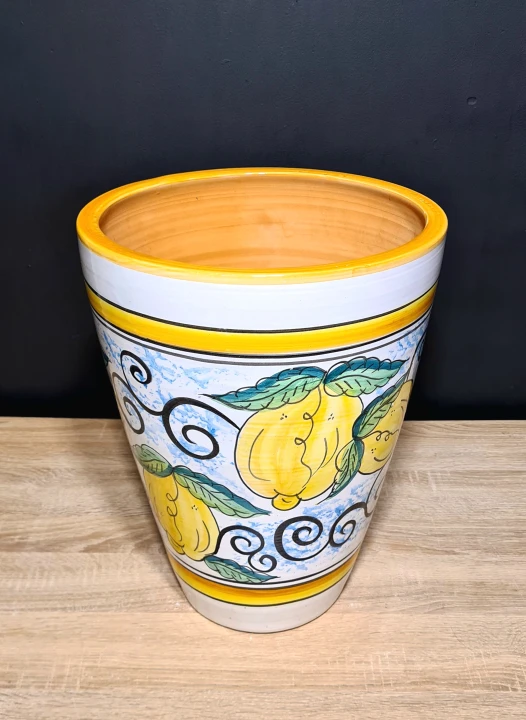 doniczka ceramiczna sycylijska 40cm wysokosci z motywem cytryn 4.jpg