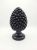 sycylijska szyszka ceramiczna pinia 30cm czarna tlo 2.png