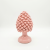 sycylijska szyszka ceramiczna pinia 30cm różowa tlo.png