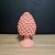 sycylijska szyszka ceramiczna pinia 30cm różowa 3.jpg