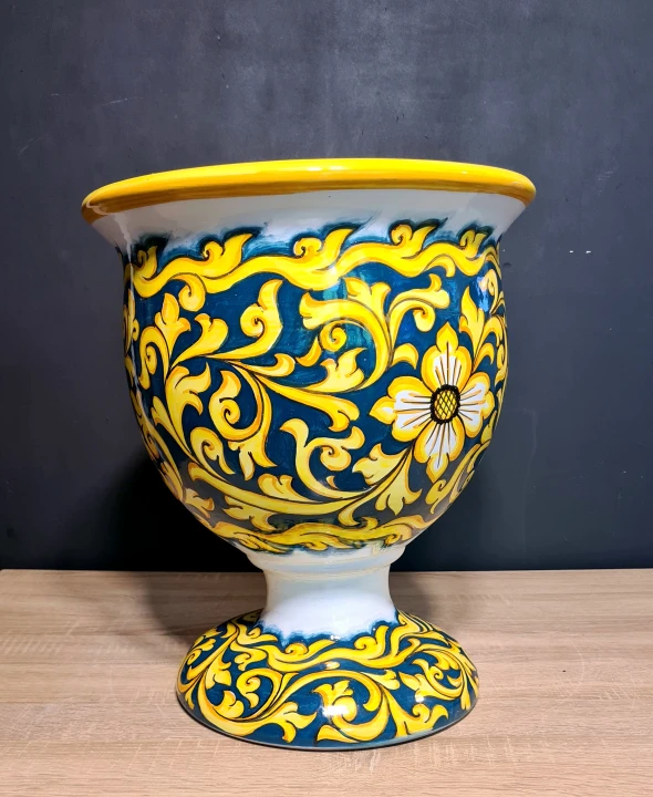 duza donica ceramiczna w sycylijskie wzory 40cm recznie malowana 5.jpg