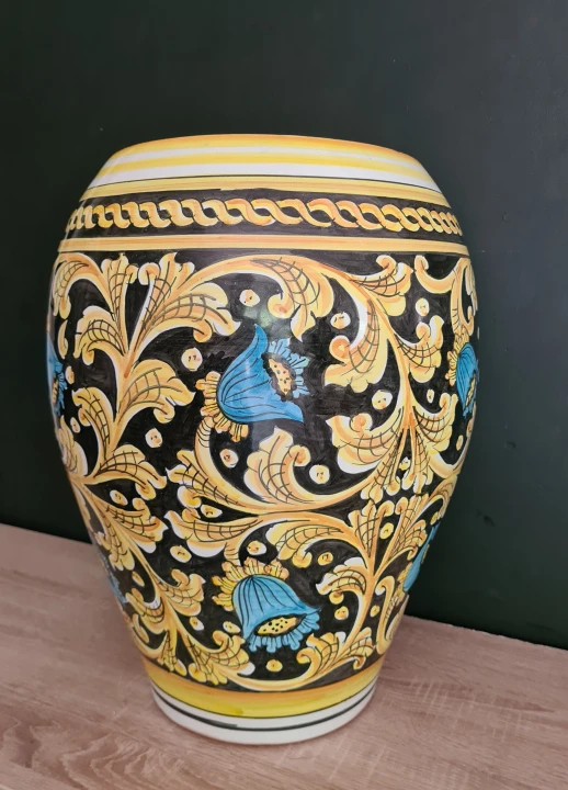 duza donica XXL 50cm wysokosci w piekne sycylijskie wzory 4.jpg
