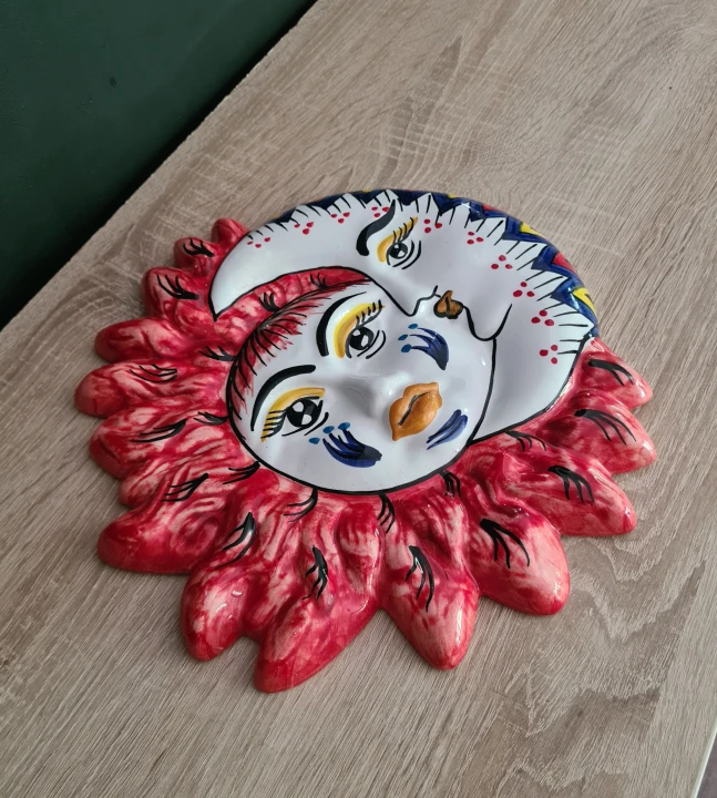 dekoracja wiszaca ceramiczna sycylijskie slonce z ksiezycem 3.jpg