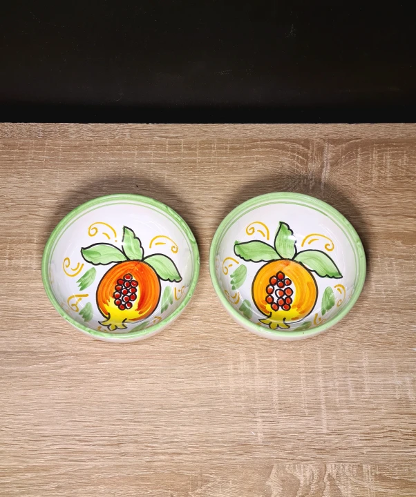 miseczka salaterka ceramiczna zielona z granatem 2.jpg