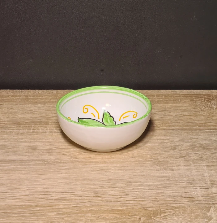 miseczka salaterka ceramiczna zielona z granatem 5.jpg