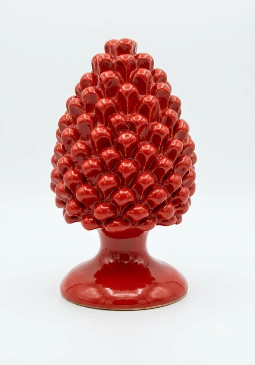 sycylijska-szyszka-rekodzielo-pinia-25cm-czerwona-monocolor-symbol-szczescia.png