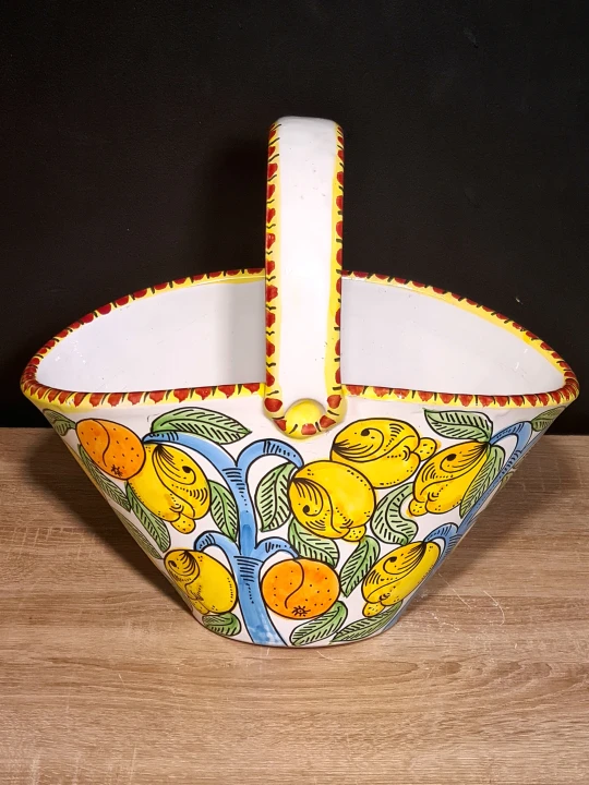 ceramiczny-koszyk-doniczka-recznie-malowany-prezent-motyw cytryn 3.jpg