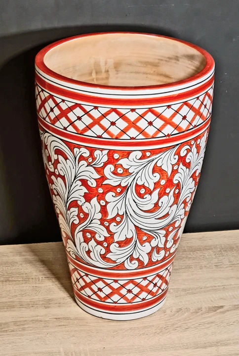donica_ceramiczna_60_cm_wysokosci_czerwono_biala_wzory_sycylijskie_2.jpg