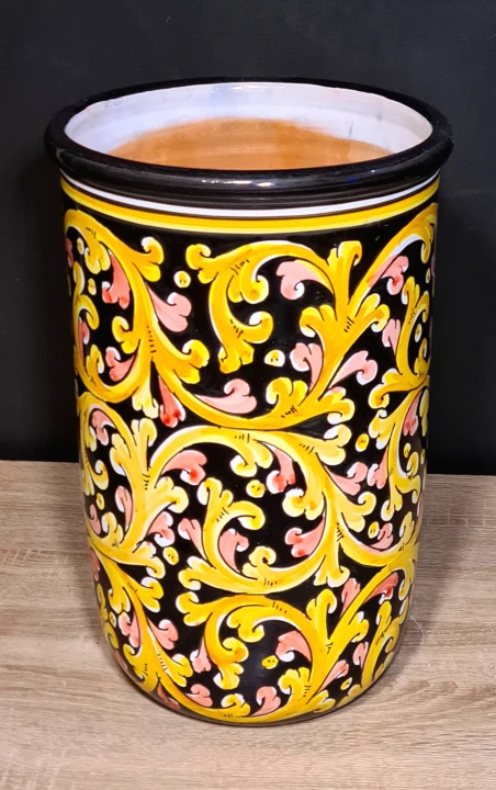 donica_wysoka_ceramiczna_cylindryczna_40_cm_czarno_zlote_wzory_up.jpg