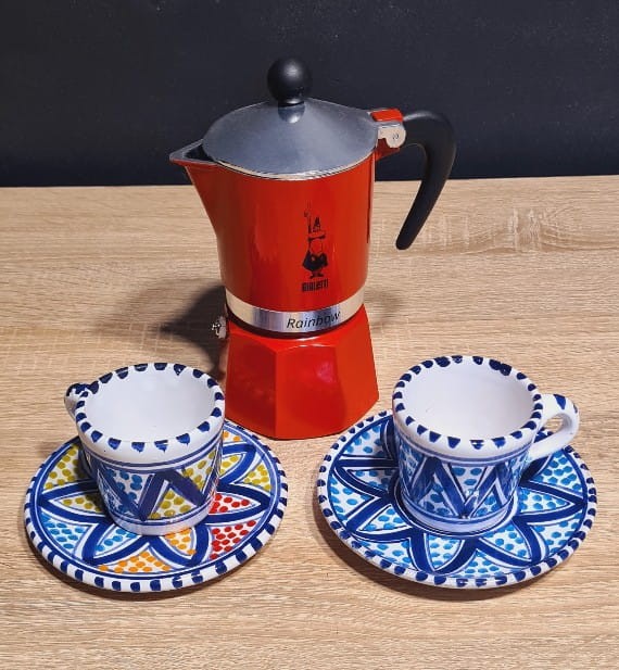 filizanka espresso tunezyjskie wzory kolorowa i niebieska 2.jpg