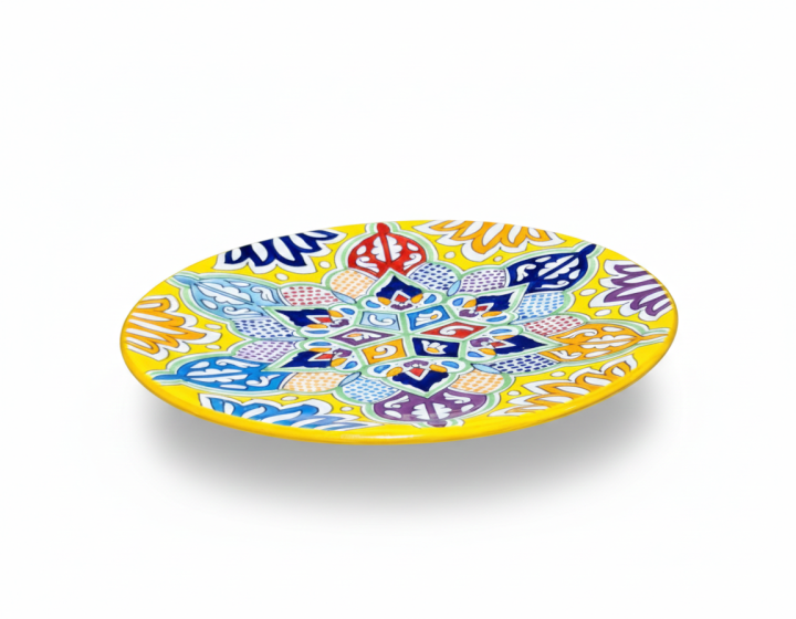 Recznie malowany talerz XXL 44cm unikatowy prezent tlo 13.png